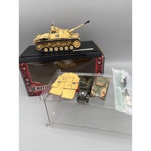 Die Cast German Sturmgeschutz III Ausf G Tank, 1944 1:32 + 2 Corgi tanks USED